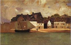 Odilon Redon Breton Port Germany oil painting art